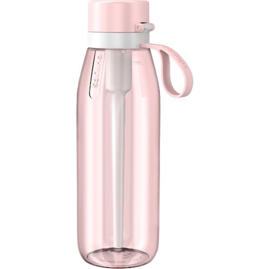 Picture of Philips GoZero Everyday Tritan Water Bottle With Filter, 36 Oz, Pink