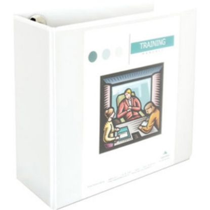 Picture of Universal Ring Binder, 5in Ring, 8 1/2in x 11in, White, Heavyweight