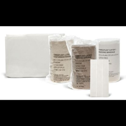 Picture of Medline Threeflex 3-Layer Bandage System Kit