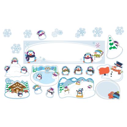 Picture of Carson-Dellosa Winter Mini Bulletin Board Set, Multicolor, Grades, Grades K-5