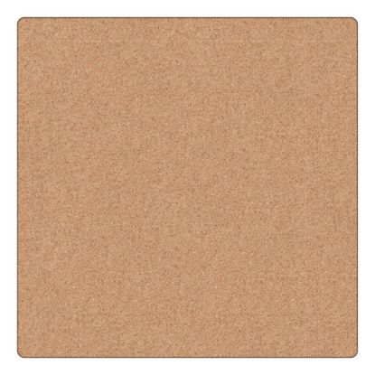 Picture of U Brands Cork Canvas Bulletin Board, 14in X 14in, Frameless (463U00-04)