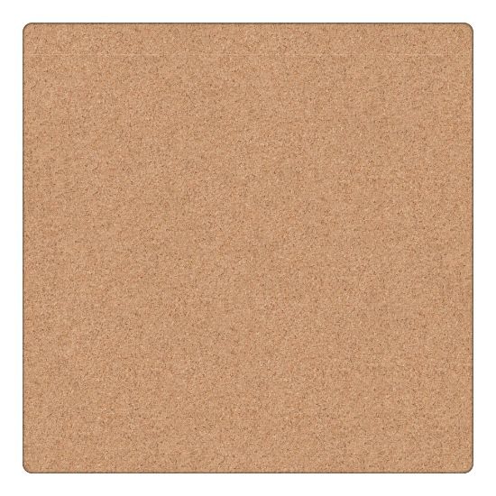 Picture of U Brands Cork Canvas Bulletin Board, 14in X 14in, Frameless (463U00-04)