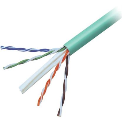 Picture of Belkin 1000ft Copper Cat6 Cable - 24 AWG Wires - Green - 1000ft - Green