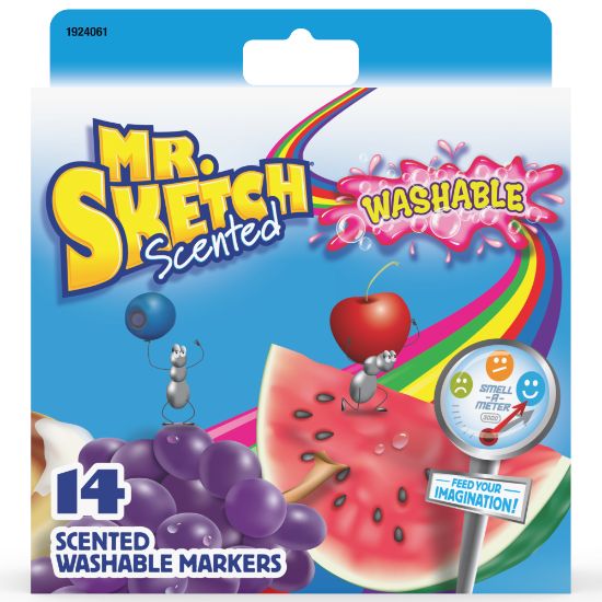 Picture of Mr. Sketch Scented Markers, Chisel Point, Assorted, Pack Of 14