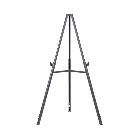 Picture of MasterVision Quantum Lightweight Tripod Display Easel, 35 7/16in to 63in High, Plastic, Black