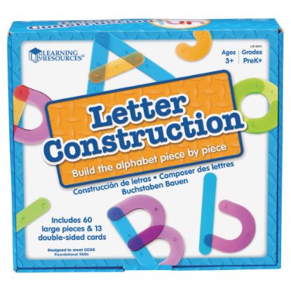 Picture of Learning Resources Letter Construction Activity Set, Pre-K - Grade 4