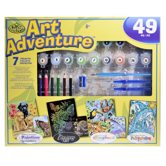 Picture of Royal & Langnickel Art Adventure Super Value Set, Yellow 101 Set