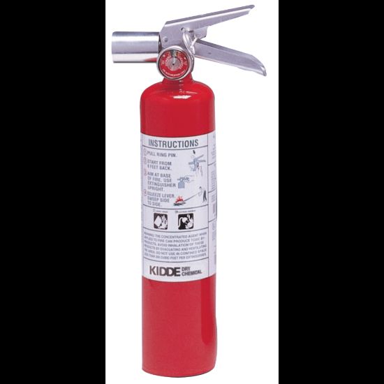 Picture of Halotron I Fire Extinguishers, For Class B and C Fires, 2 1/2 lb Cap. Wt.