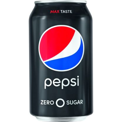 Picture of Pepsi Max Zero Calorie Cola - Ready-to-Drink - 12 fl oz (355 mL) - Can - 12 / Pack