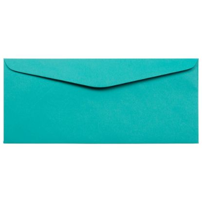 Picture of JAM PAPER #10 Business Premium Envelopes, 4 1/8 x 9 1/2, Blue, 25/Pack