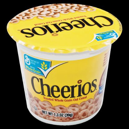 Picture of Cheerios Cereal-In-A-Cup, 1.3 Oz, Box Of 6