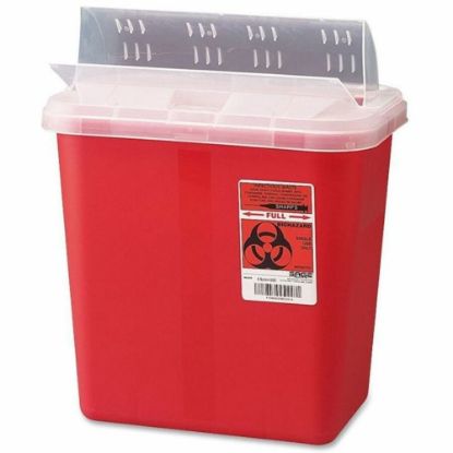 Picture of Unimed Kendall Sharps Containers With Lids