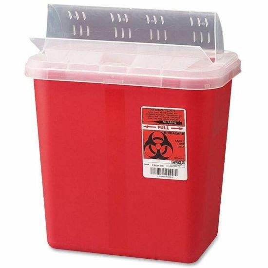 Picture of Unimed Kendall Sharps Containers With Lids