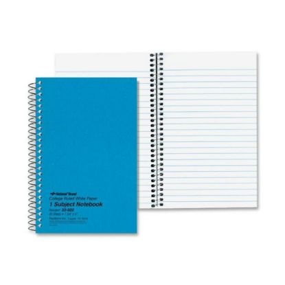 Picture of Rediform Kolor-Kraft Notebook, 5in x 7-3/4in, 1 Subject, 80 Sheets, Blue