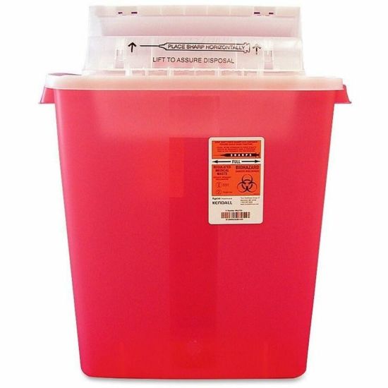 Picture of Unimed Sharpstar Transparent Containers With Counter Balanced Lid Refills, 3 Gallons