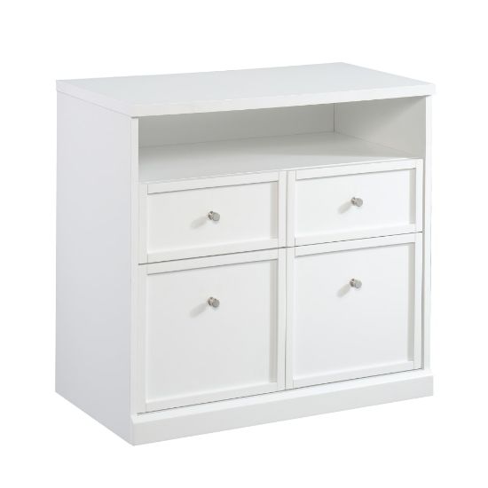 Picture of Sauder Craft Pro Series Storage Cabinet With Drawers, White