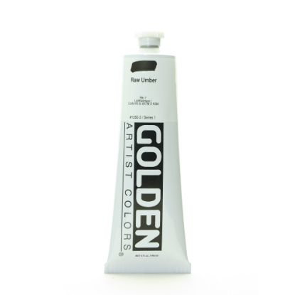 Picture of Golden Heavy Body Acrylic Paint, 5 Oz, Raw Umber