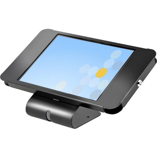 Picture of StarTech.com Secure Tablet Stand, Anti Theft Tablet Holder for Tablets up to 10.5in , K-Slot, VESA / Wall Mount, Security POS Tablet Stand