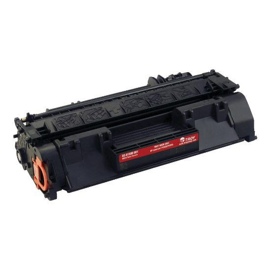 Picture of Troy Remanufactured Black Toner Cartridge Replacement For HP 05A, CE505A, TRS0281500001