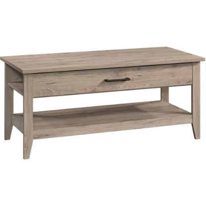 Picture of Sauder Summit Station Lift-Top Coffee Table, 19inH x 43inW x 19inD, Laurel Oak