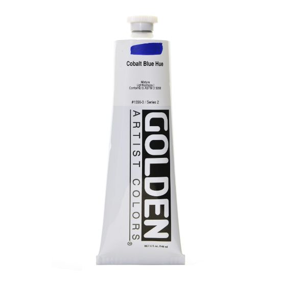 Picture of Golden Heavy Body Acrylic Paint, 5 Oz, Cobalt Blue Hue