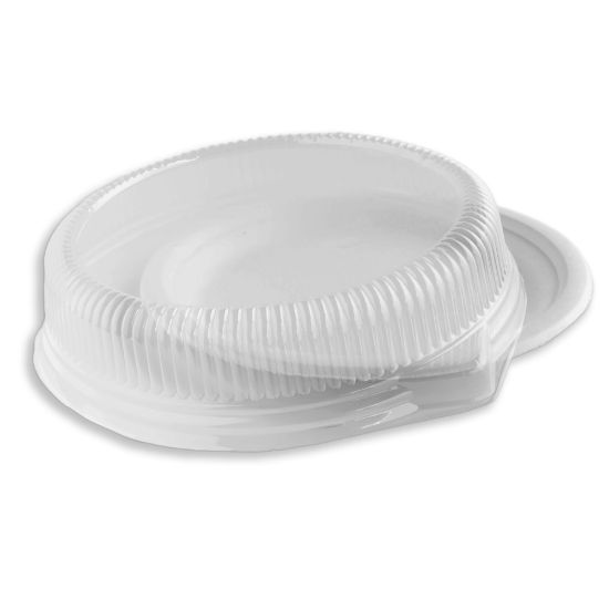 Picture of Stalk Market PET Dome Lids, 9in, Clear, Pack Of 200 Lids