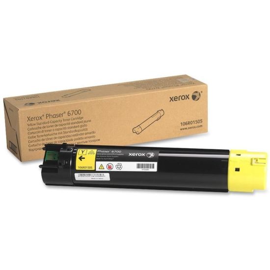 Picture of Xerox 6700 Yellow Toner Cartridge, 106R01505