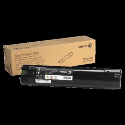 Picture of Xerox 6700 Black High Yield Toner Cartridge, 106R01510