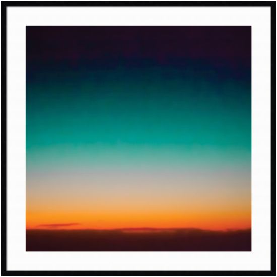 Picture of Amanti Art Sunrise Flying by Caroline Mint Wood Framed Wall Art Print, 41inW x 41inH, Black