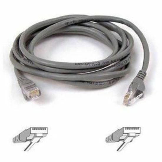 Picture of Belkin Cat5e Patch Cable - RJ-45 - 6ft - Gray