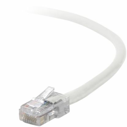 Picture of Belkin Cat5e Patch Cable - RJ-45 Male - RJ-45 Male - 12in - White