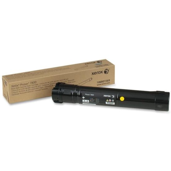 Picture of Xerox 7800 Black High Yield Toner Cartridge, 106R01569