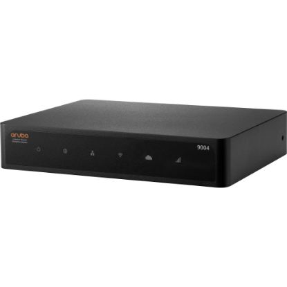 Picture of HPE 9004 (US) 4-Port GbE RJ45 Gateway - 4 Ports - Management Port - Gigabit Ethernet - 1U - Rack-mountable, Desktop - 1 Year