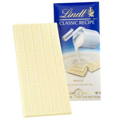 Picture of Lindt Classic Recipe Bars, White Chocolate, 4.4 Oz, Box Of 12