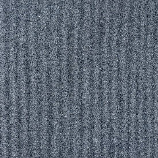 Picture of Foss Floors Spyglass Peel & Stick Carpet Tiles, 24in x 24in, Slate Blue, Set Of 15 Tiles