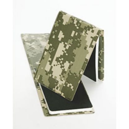 Picture of Envision Leatherette Portfolios, 4in x 6in, Camo, Pack Of 12 Portfolios