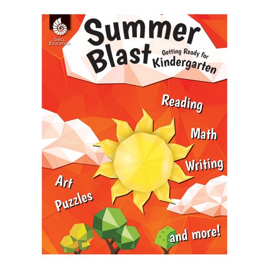 Picture of Shell Education Summer Blast Activity Book, Getting Ready For Kindergarten