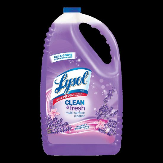 Picture of Lysol Clean & Fresh Multi-Surface Cleaner, Clean & Fresh Lavender Orchid Scent, 144 Oz Bottle