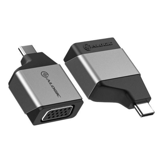 Picture of ALOGIC Ultra MINI - Adapter - 24 pin USB-C male to HD-15 (VGA) female - space gray - 1200p support