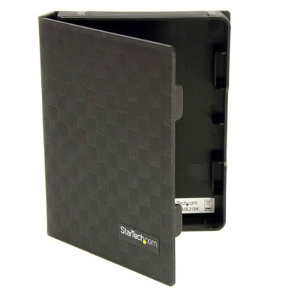 Picture of StarTech.com 2.5in Anti-Static Hard Drive Protector Case - Black (3pk) - Provides safe handling and anti-static protection for most 2.5in hard drives - hard drive case - hard drive protector - 2.5 hdd protector - 2.5 hdd case - 2.5 hdd protector black