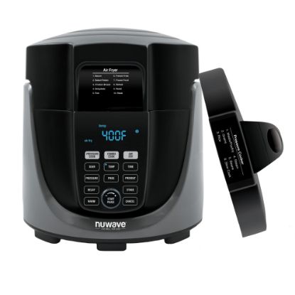 Picture of NuWave 33901 Duet Pressure Cooker/Air Fryer, 11-3/4inH x 12-3/4inW x 22inD, Black