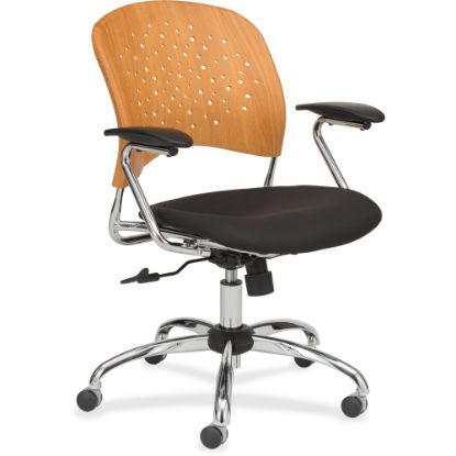 Picture of Safco Reve Task Chair, Black/Natural