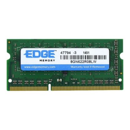 Picture of EDGE 2GB DDR3 SDRAM Memory Module - For Notebook - 2 GB (1 x 2GB) - DDR3-1600/PC3-12800 DDR3 SDRAM - 1600 MHz - 1.35 V - 204-pin - SoDIMM - Lifetime Warranty