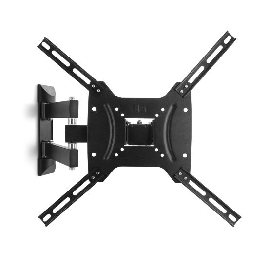 Picture of MegaMounts Full Motion Single-Stud Wall Mount For 26 - 55in TVs, 8.75inH x 8.68inW x 2.25inD, Black