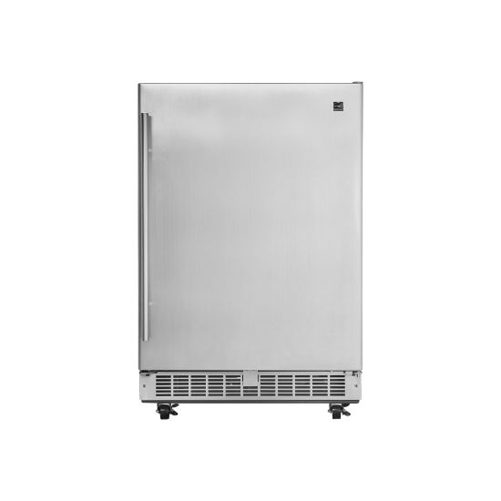 Picture of Silhouette Aragon Professional DAR055D1BSSPRO Refrigerator - 5.50 ft� - Auto-defrost - 5.50 ft� Net Refrigerator Capacity - 120 V AC - 278 kWh per Year - Silver, Stainless Steel - Stainless Steel - Glass Shelf, Stainless Steel - Built-in