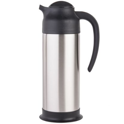 Picture of Hoffman Slimline Stainless Steel Insulated Coffee Carafes, 33 Oz, Pack Of 12 Carafes