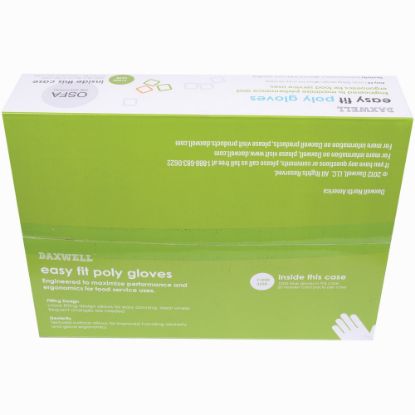 Picture of EZFit Poly Gloves, Case Of 1,000