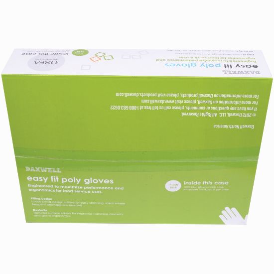 Picture of EZFit Poly Gloves, Case Of 1,000