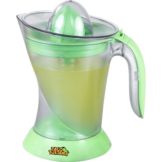 Picture of Taco Tuesday Electric Lime Juicer & Margarita Kit, Green