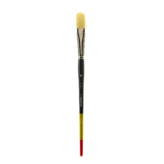 Picture of Princeton Snap Paint Brush, Size 12, Filbert, Bristle, Multicolor